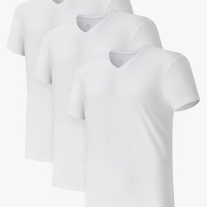 Classic White V-Neck T-Shirt